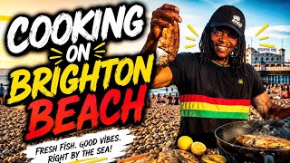 COOKING ON BRIGHTON BEACH