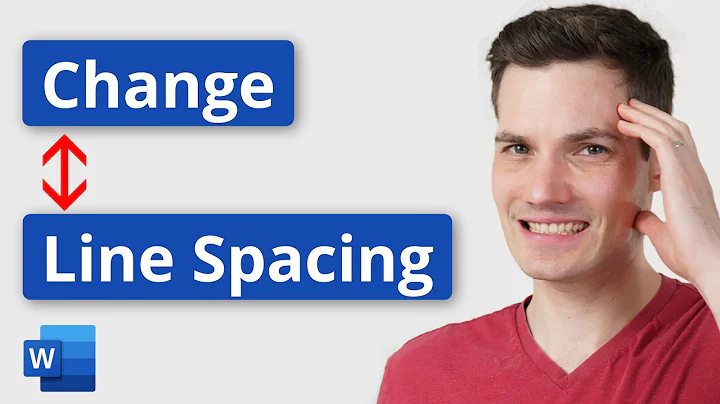 How To Adjust Line Spacing in Word
