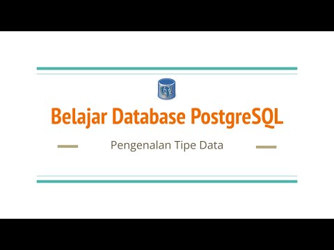 Video: Apa itu tipe data teks di PostgreSQL?