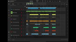 Making an RnB Beat on iPad M1 with BeatMaker 3 screenshot 3