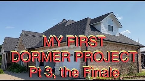 MY FIRST DORMER PROJECT PART 3 FINALE. WATCH HOW IT TRANSFORMED AN ATTIC ROOM