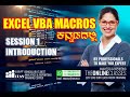 Excel VBA Macros in Kannada