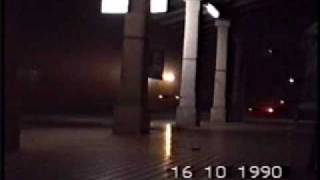Noche de Trenes en San Pedro de las Herrerías. Año 1990