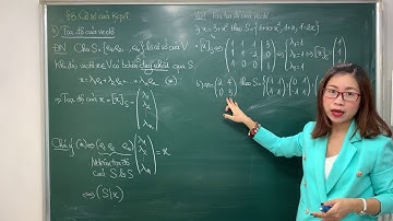 Đại số tuyến tính - Chương 3. Bài 3. Cơ sở  không gian véc tơ P2