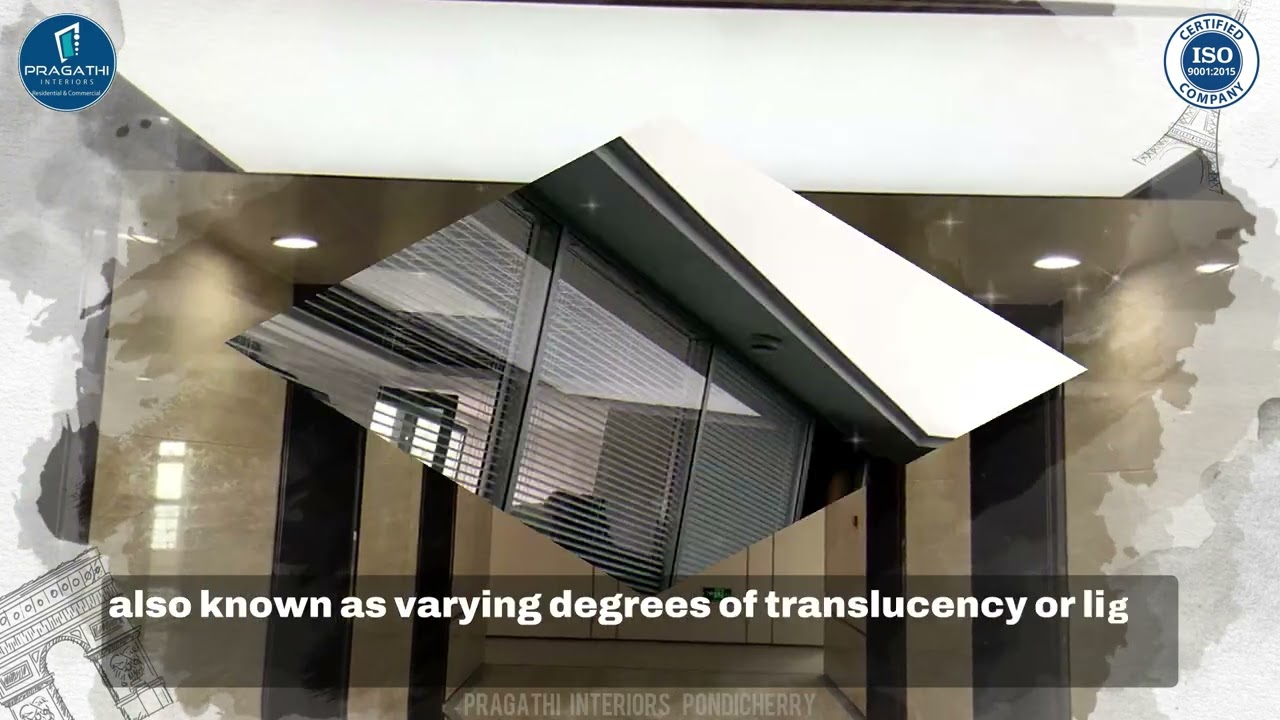 Do translucent stretch ceilings come in different levels of transparency?