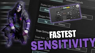 UPDATE 3.1🔥 BEST ZERO RECOIL SENSITIVITY CODE + CONTROL SETTINGS FOR PUBG MOBILE IN 2024