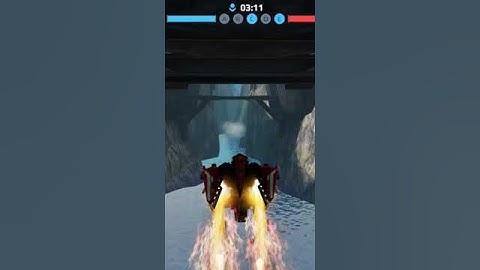 War robot.Flying is fun.     ao qin with no Weapon #warrobotshort