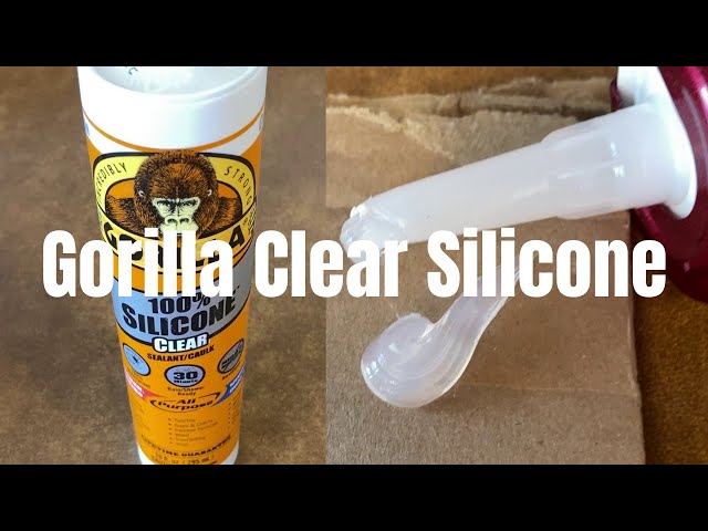 Gorilla 100% Silicone Clear Variety 