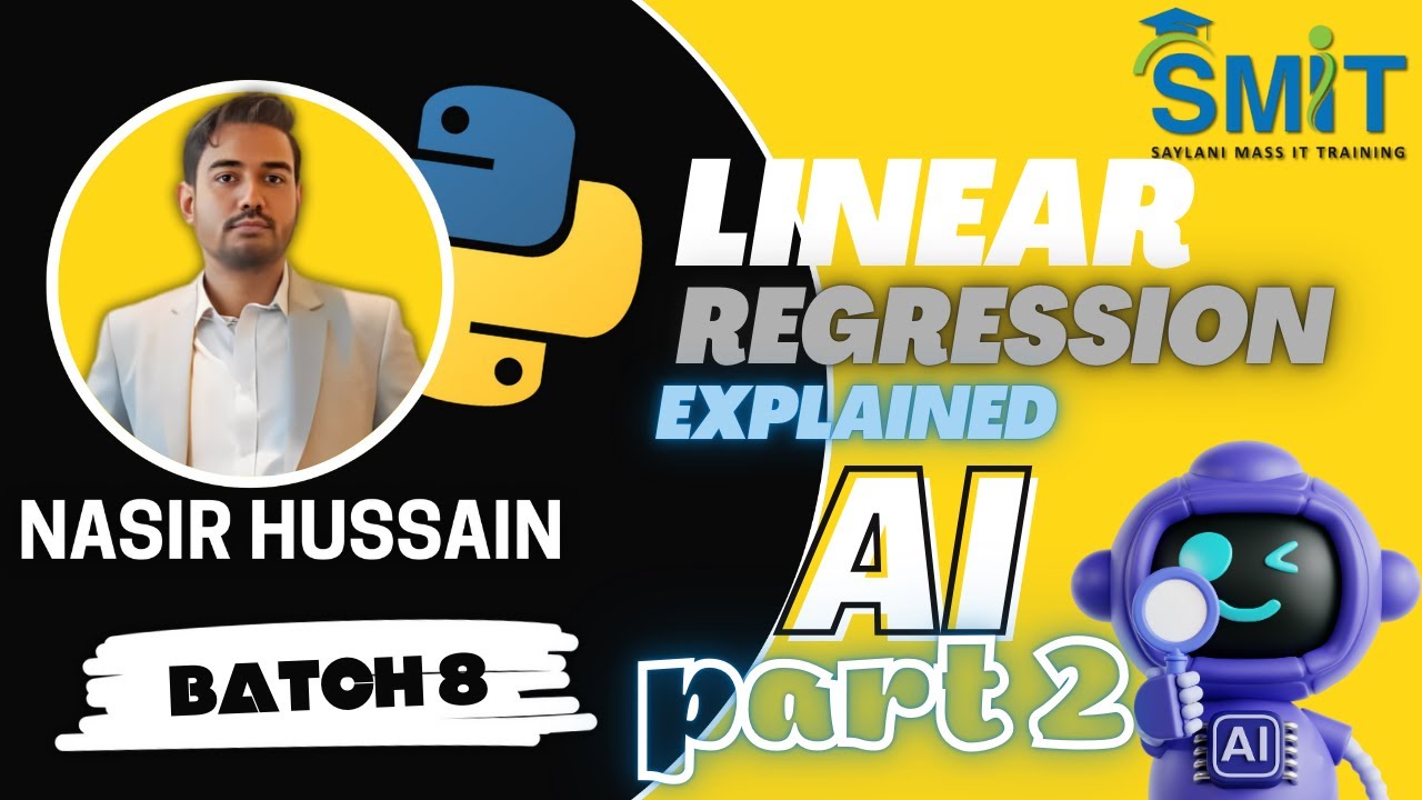 Linear Regression Explained | BATCH 8 #inearRegression #ai - YouTube