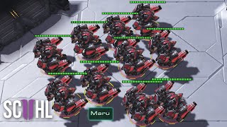 Maru's MASS-THOR STRATEGY - Starcraft 2