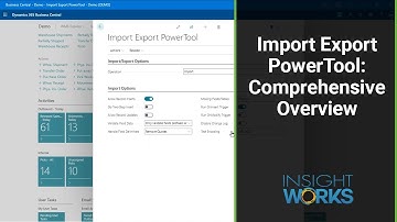 Import Export PowerTool - Comprehensive Overview