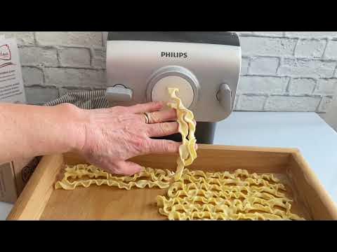 PASTA MAKER PHILIPS con bilancia - con trafila REGINETTE DI PASTIDEA # pastamaker #pastarecipe 