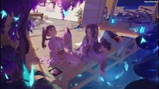 Demon Slayer: Kochou Sisters Relaxing Theme 🌿 Relaxing Music for Sleep.