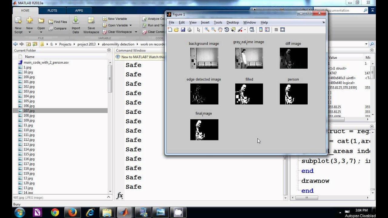 Abnormal Behaviour Detection YouTube