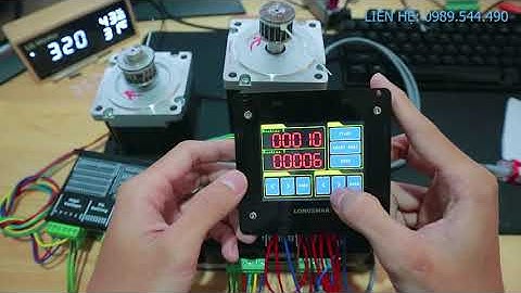 BỘ ĐIỀU KHIỂN 2 ĐỘNG CƠ BƯỚC - LẬP TRÌNH THEO YÊU CẦU
