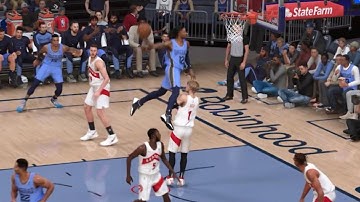 The Most Insane Ja Morant Dunks in NBA 2K