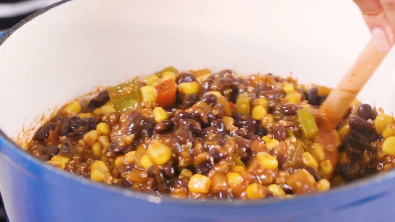 Quinoa and Black Bean Chili