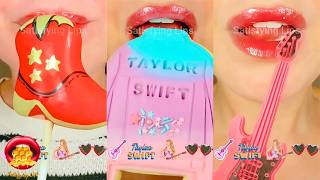 Satisfying ASMR Eating Taylor Swift Themed Food Sped up screenshot 2
