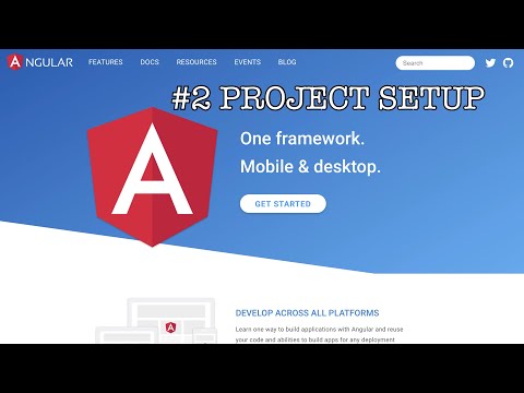Angular 9 Tutorial - 2 - Project setup  | How to install and create your first angular project