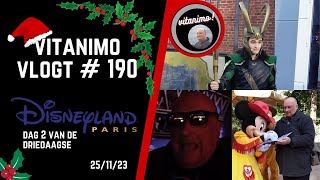 vitanimo vlogt #190: Disneyland Paris - kusjes van Minnie - loki !!! - vooral sfeer