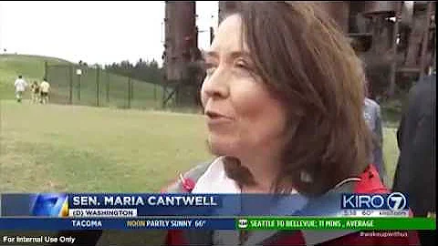 KIRO: Sen. Cantwell Talks Importance of Land & Water Conservation Fund to WA state