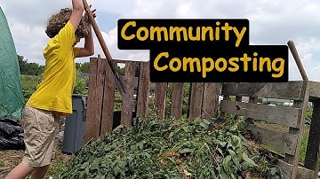🌱 COMMUNITY COMPOSTING 🌻 - Making Compost with People