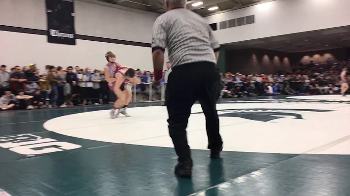 David Hunsberger vs Baily Wilkins State Championsh...