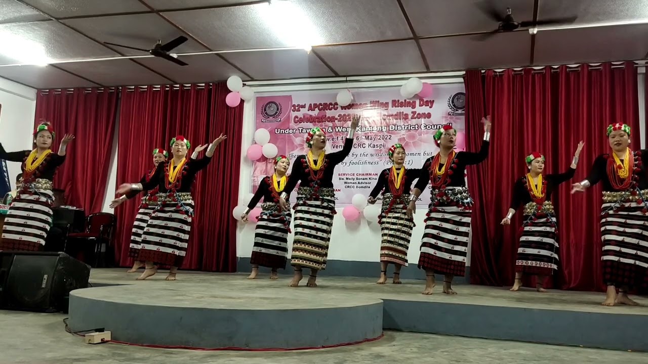 Modern Nishi dance by CRCC Bomdila church || Women Rising day 2022 #Kaspi