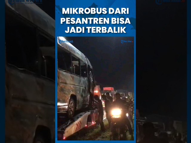 Bukan Study Tour, Di Balik Mikrobus Pesantren Terguling di Tasik Berujung 6 Santri Jadi Korban class=