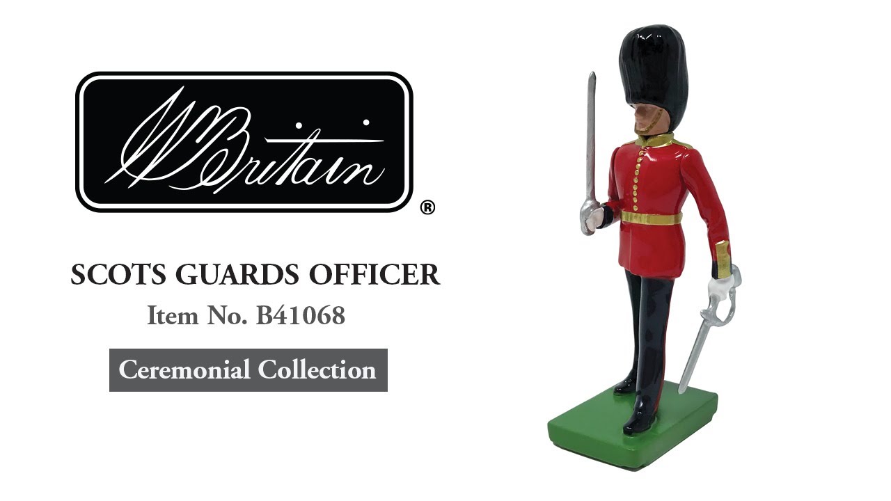 B41068 Scots Guards Officer from W. Britain YouTube