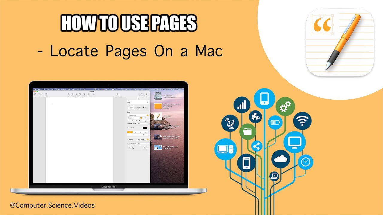 How to use app. Pages на макбуке.