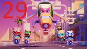 Talking Tom Hero Dash --Gameplay Walkthrough Part 29 -(Android-İOS) 4K