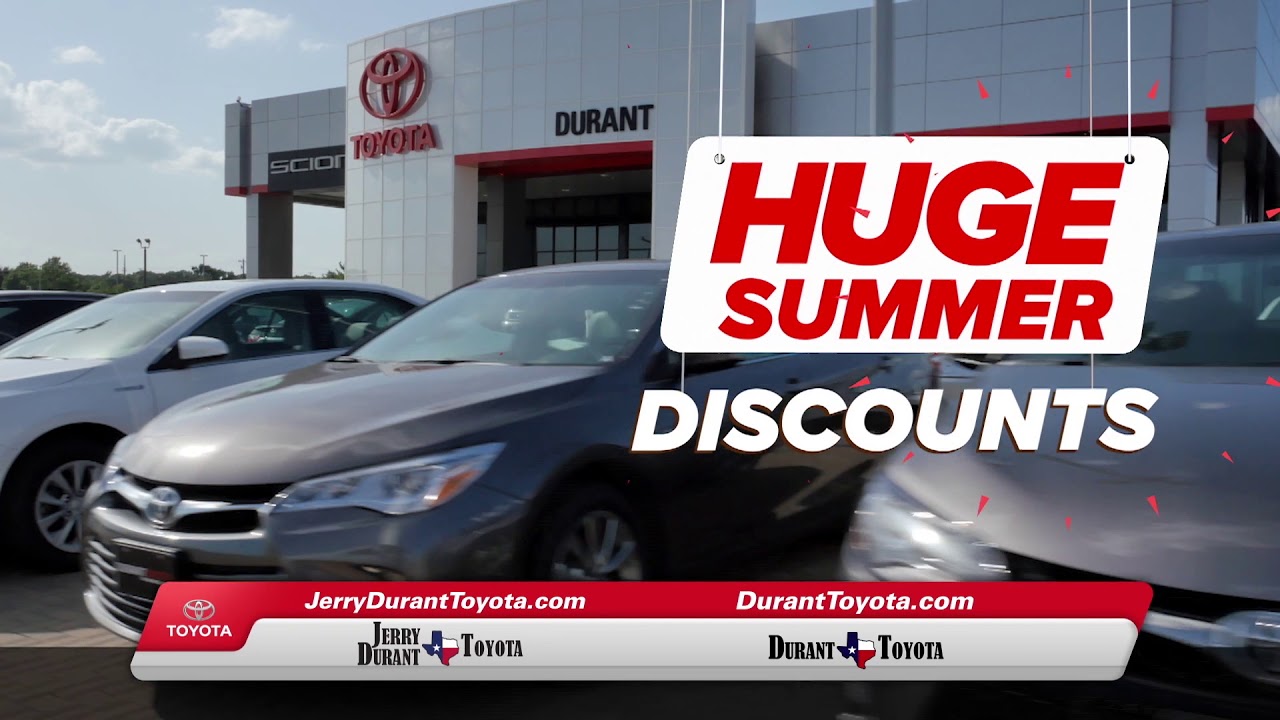 Jerry Durant Toyota >> Jerry Durant Toyota Summer Starts Here Jerry Durant Toyota >> Jerry Durant Toyota Summer Starts Here