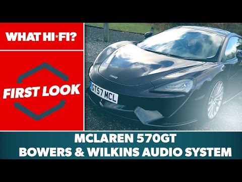 2016 McLaren 570GT Bowers & Wilkins audio system – first look