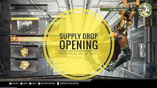 Infinite Warfare | Summer Week 3 Supply Drop Opening | Mythical Blue Dot!