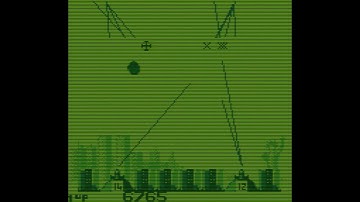 Asteroids + Missile Command (Game Boy)