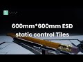 The Most Popular Standard Sizes of ESD static control Tiles