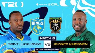 Extended Highlights | Saint Lucia Kings vs Jamaica Kingsmen | CPL 2026