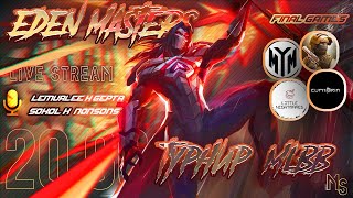 ТУРНИР EDEN MASTERS | ФИНАЛ | 5Х5 | MOBILE LEGENDS