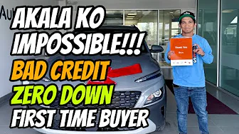 Paano Kumuha ng Dream Car sa Canada Kahit Bad Credit + Zero Down! | New to CANADA Tips