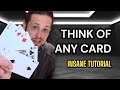 Think of any card tutorial 20