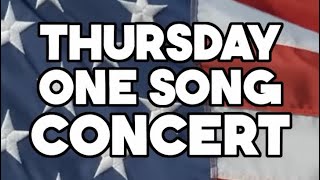 Thursday One Song Concert: 40 Dogs (Like Romeo and Juliet)