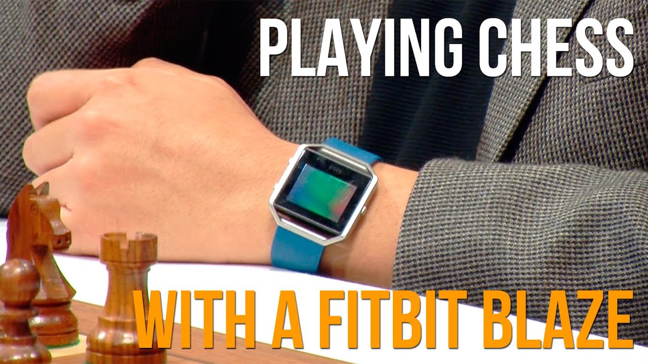 fitbit blaze games