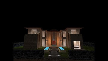 Dialux evo: Raytracings of a private Villa