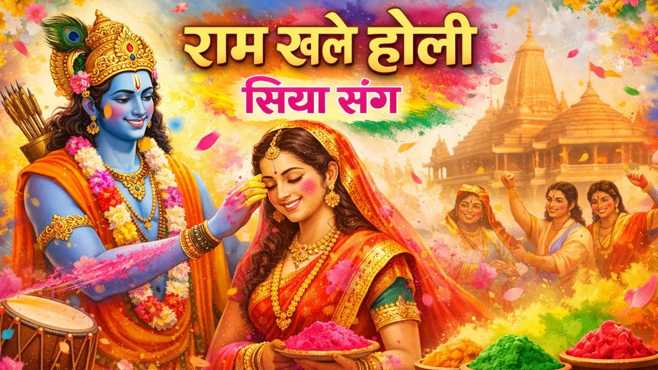 राम खेले होली सिया संग New Holi Bhakti Song #icchabhakti