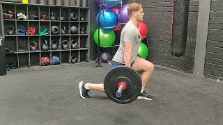 BB Split Squat Iso