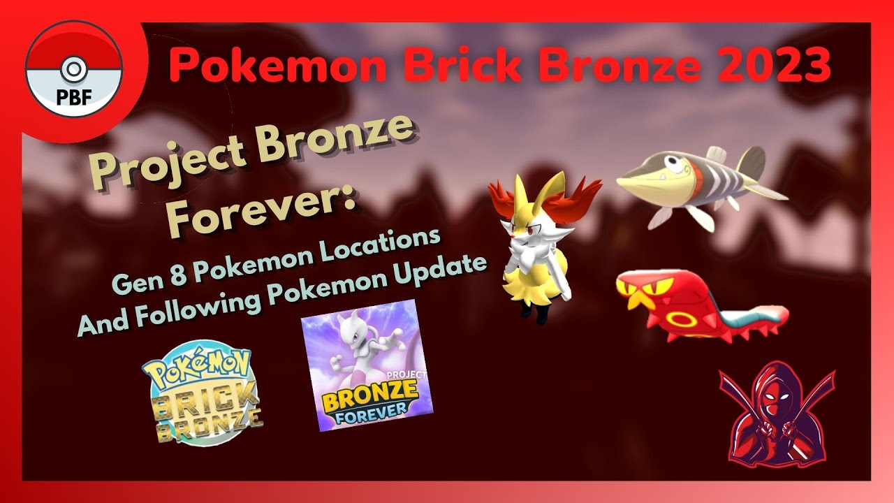 Project Bronze Forever NEW Gen 8 Locations and Following Pokemon (Pokemon  Brick Bronze 2023) 