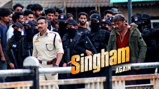 Singham Again Kashmir Shooting Ajay Devgn and Tiger Shroff Arrested Jackie Shroff