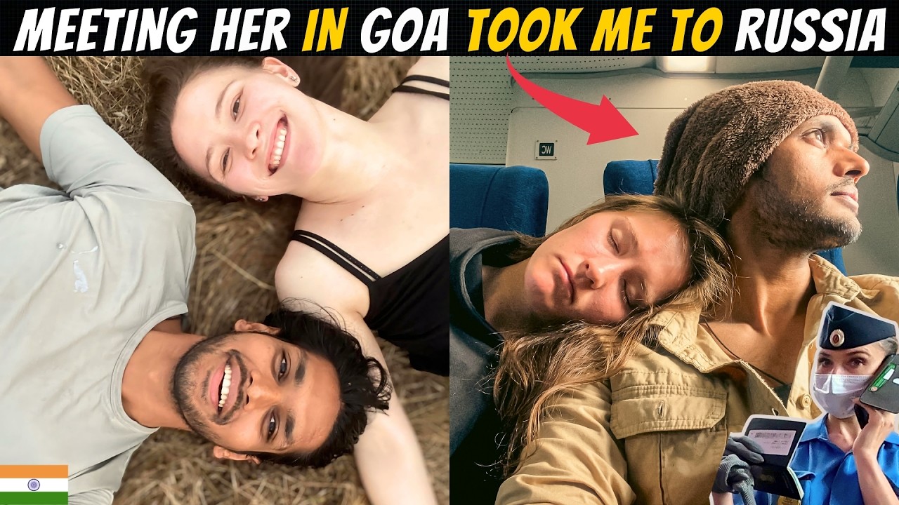 GOA TO RUSSIA For Her | STOP AT Moscow Airport 🫣