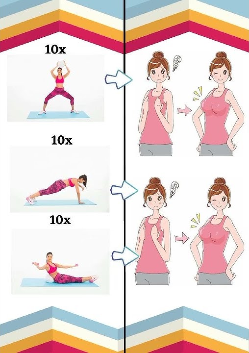 Get bigger boobs now!! home workouts